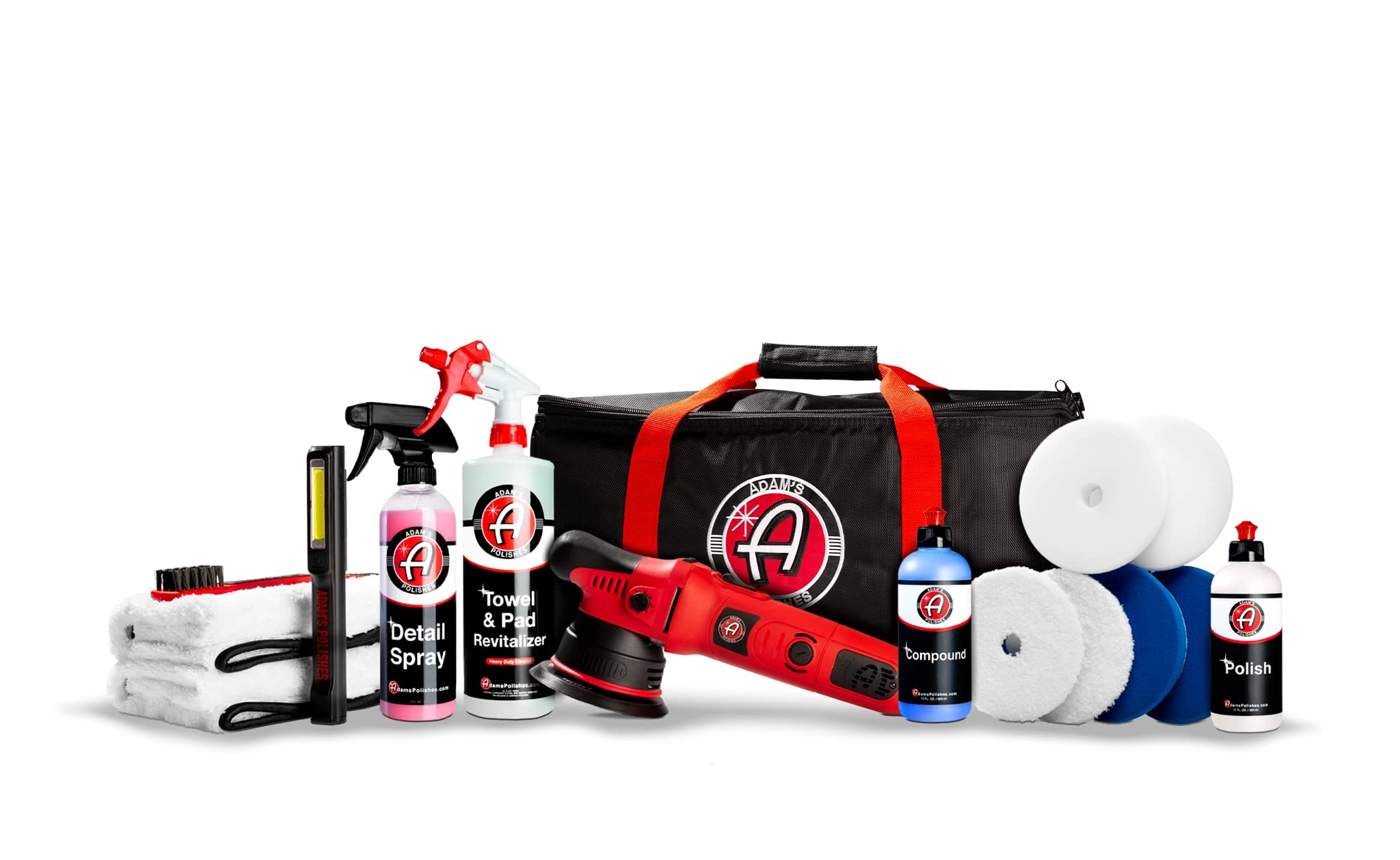 Adam's Polishes 9mm Dual Action Car Polishing Kit - 1000W