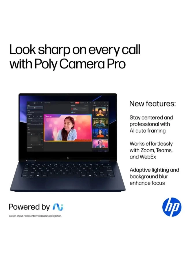 OmniBook X Flip 14-fm0023dx - 14'' Core Ultra 7 155U 16GB DDR5 1TB SSD