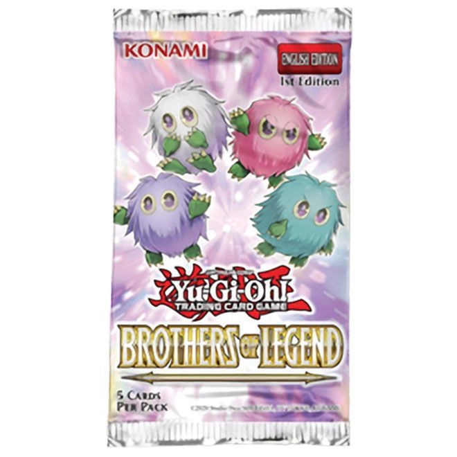 Konami Yu-Gi-Oh! Brothers of Legend Booster Pack - 5pcs