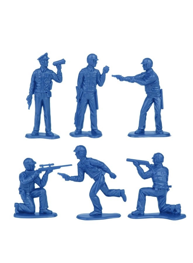 SWAT Plastic Army Men - Police 24 pcs