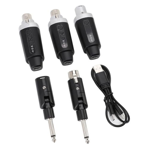 XLR Wireless Microphone System - Plug and Play UHF