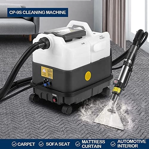 6-in-1 Portable Carpet Washer - Hot and Cold Water Extraction