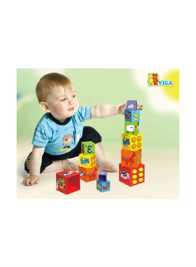 Nesting & Stacking Blocks - 6 pcs