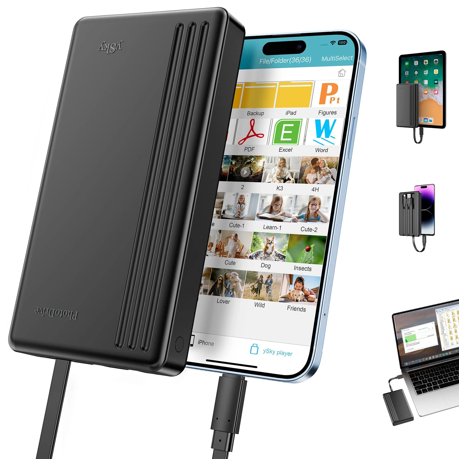 PD01Y - 5400 RPM 2TB HDD