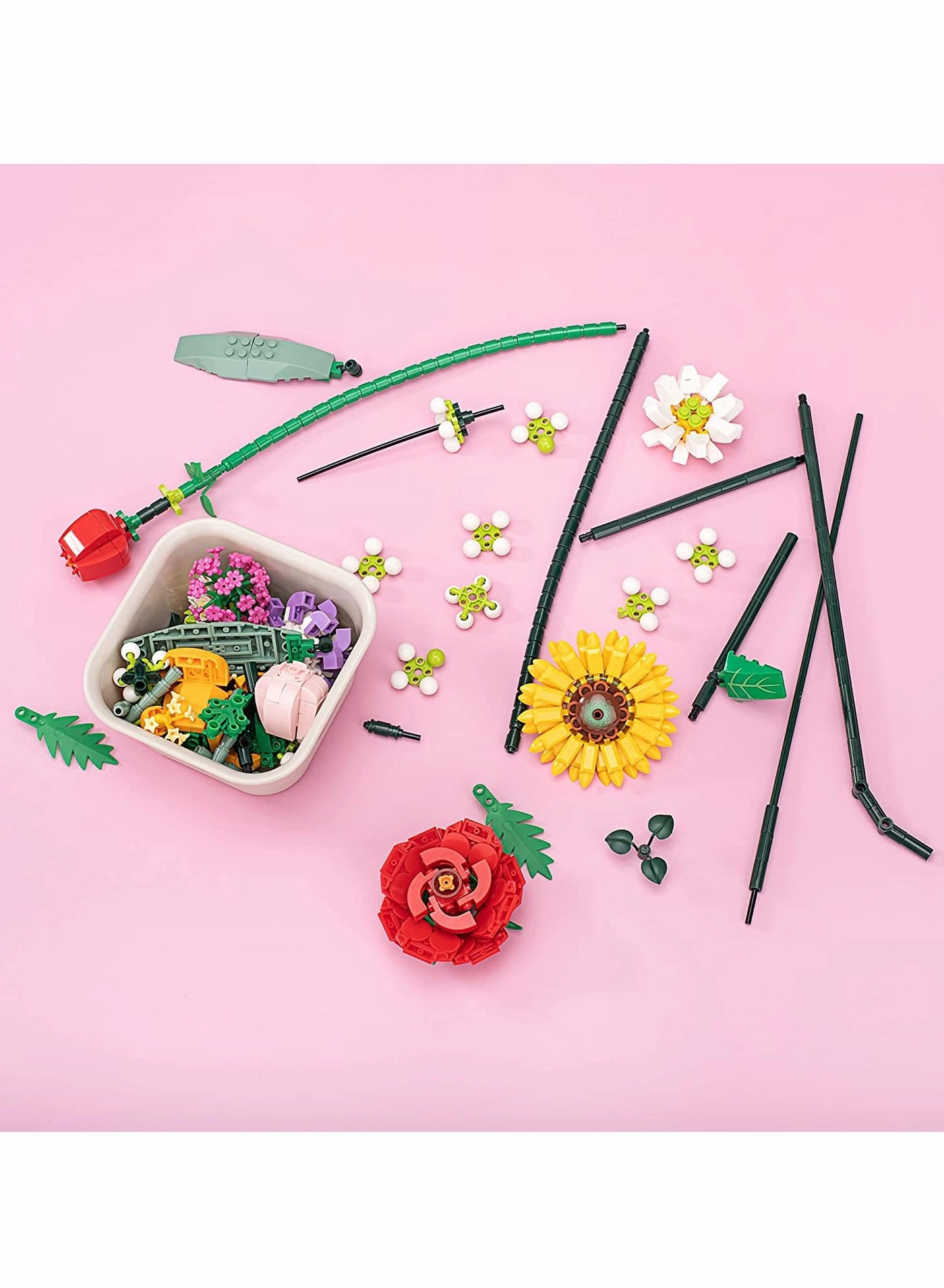 Flower Bouquet Building Blocks - ABS plastic