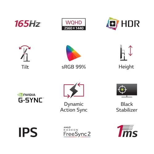 27GR75Q - 2560 x 1440 27 Inches