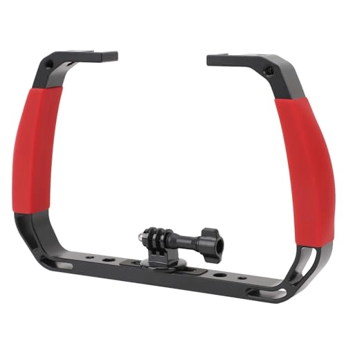 Underwater Diving Rig - Tray Mount Silicone Anti Slip 2 Cold Shoe