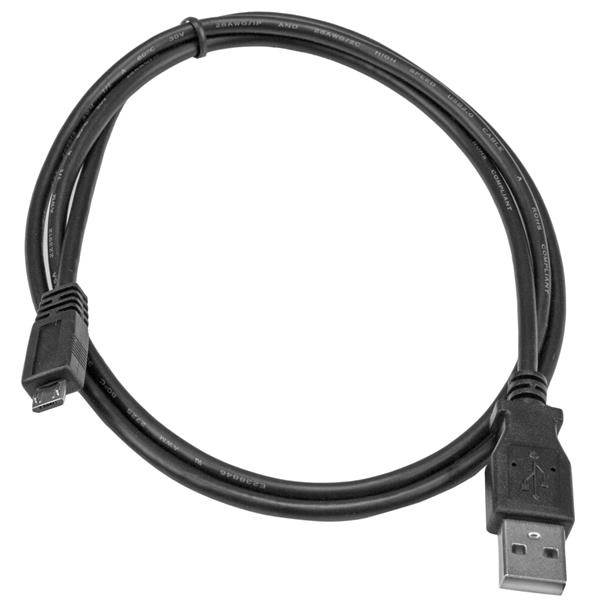 USBPAUB2MW USB-A to Micro-B 2m