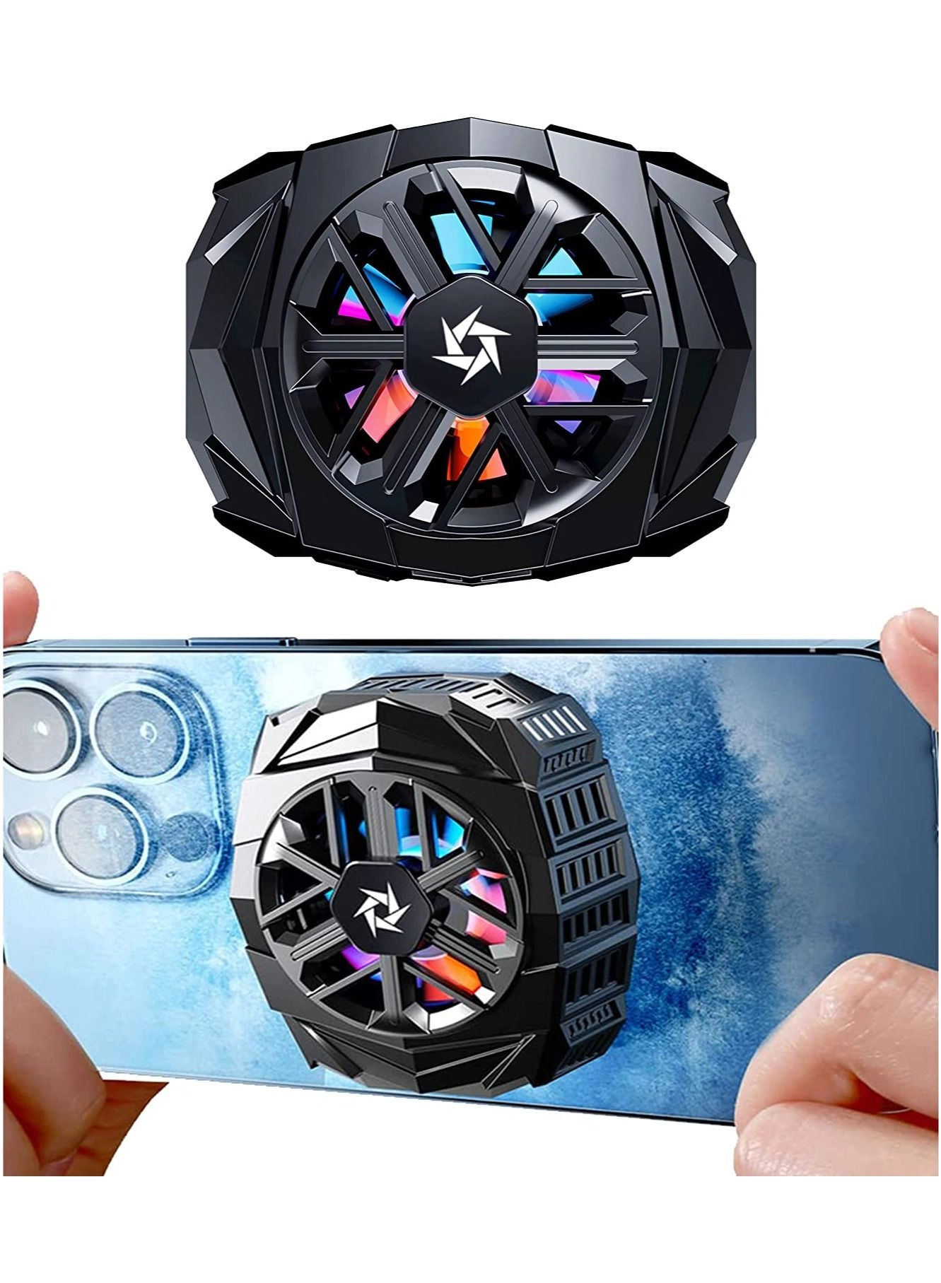 KASTWAVE Phone Cooler Fan - Magnetic Built-In Battery iPhone Compatible