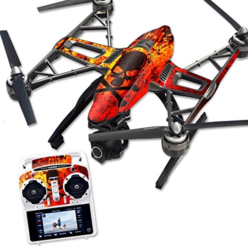 MightySkins Skin Compatible With Yuneec Q500 & Q500+ Quadcopter Drone