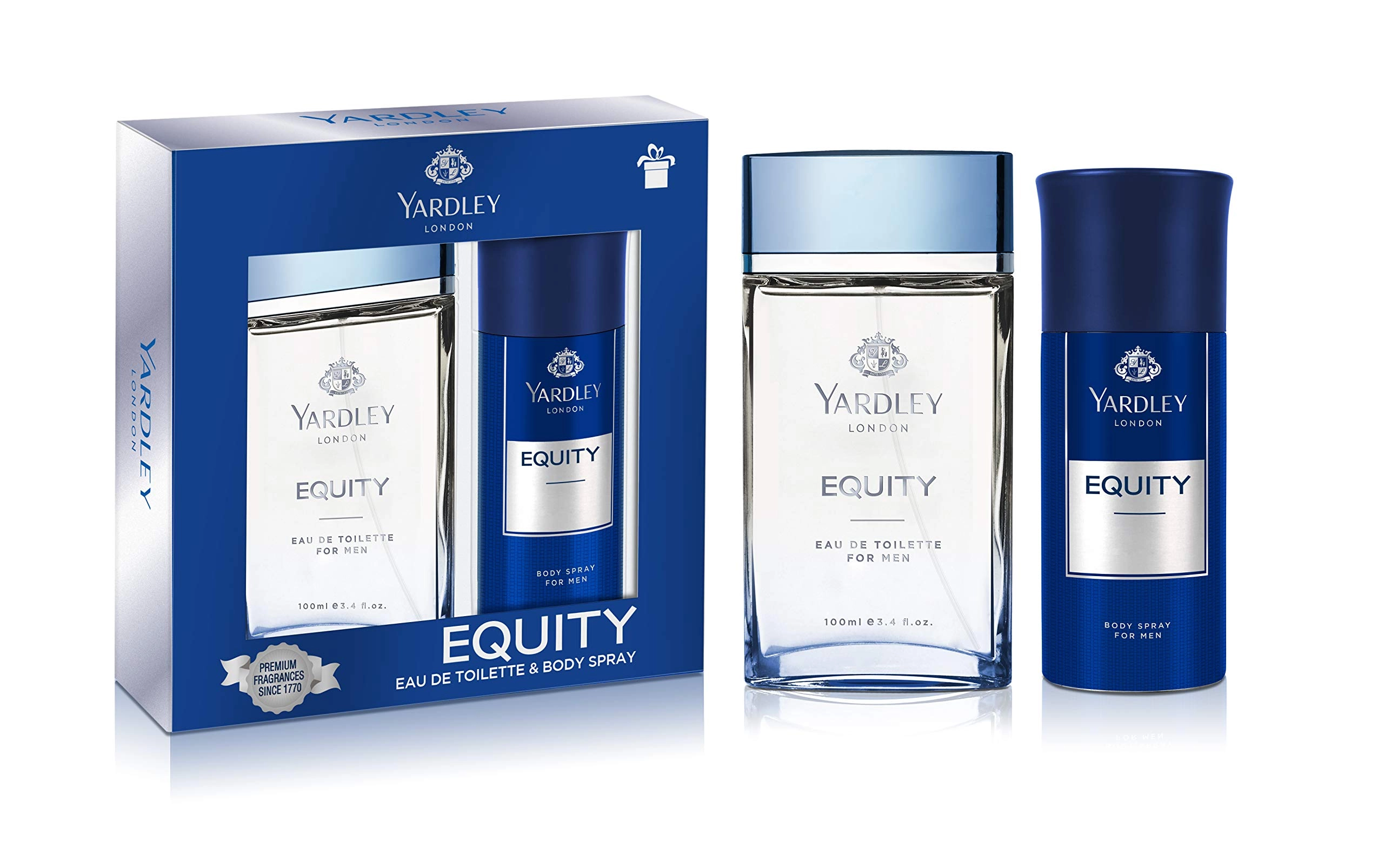 Yardley Equity - Eau De Toilette Gift Set