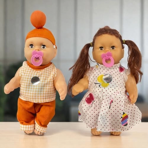 DISILA TRADERS Musical Paji & Doll Set