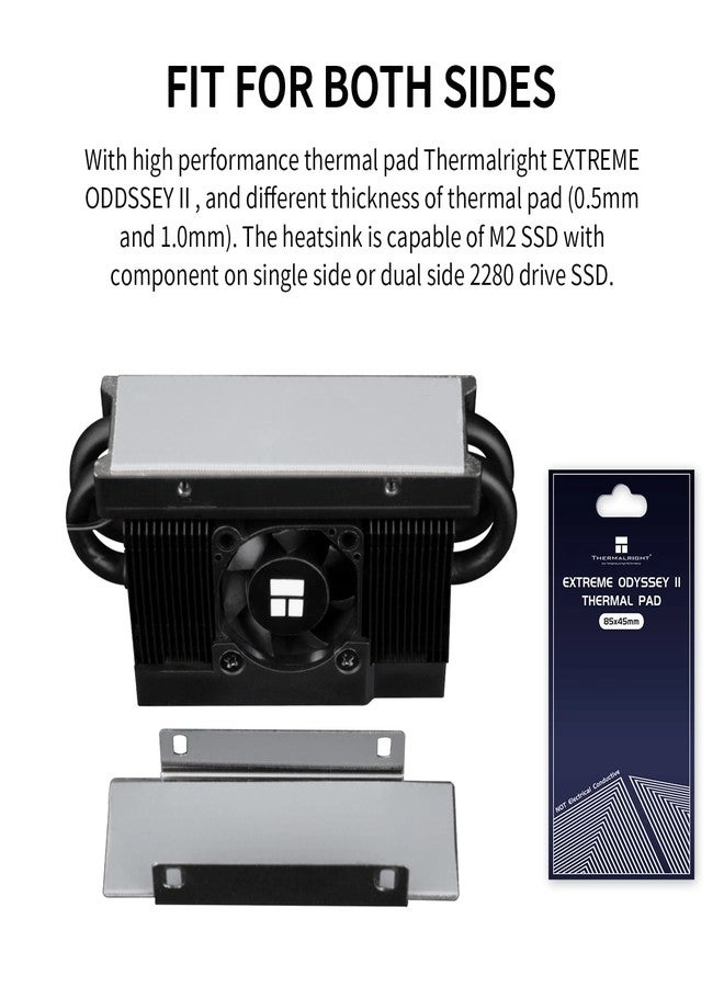 HR10 2280 PRO - Double Sided Heatsink 4 heatpipes