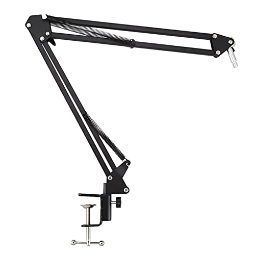 Mic Stand + Mic Clip Holder + Table Mounting Clamp + Pop Filter