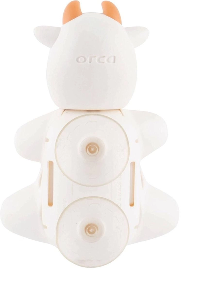 Toothbrush Cover - White Cow