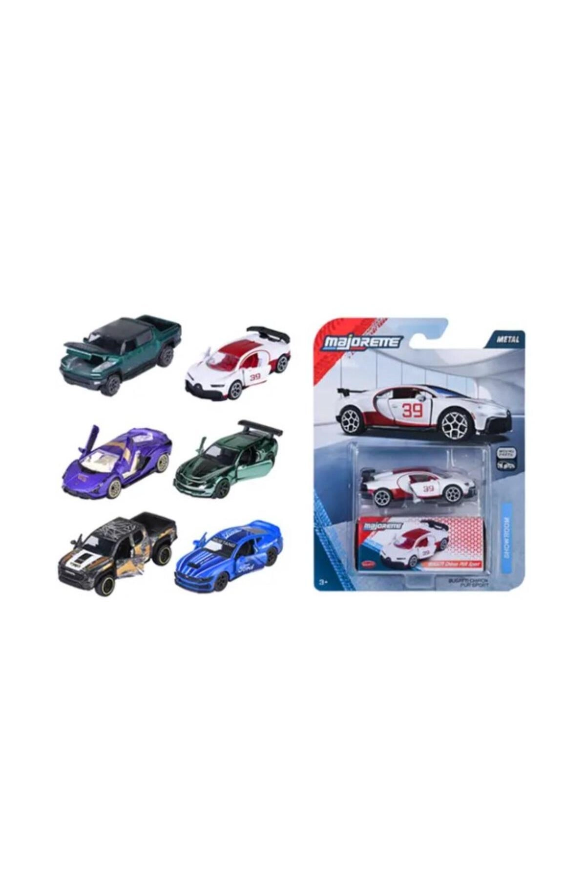 Majorette Showroom Deluxe Cars Asst