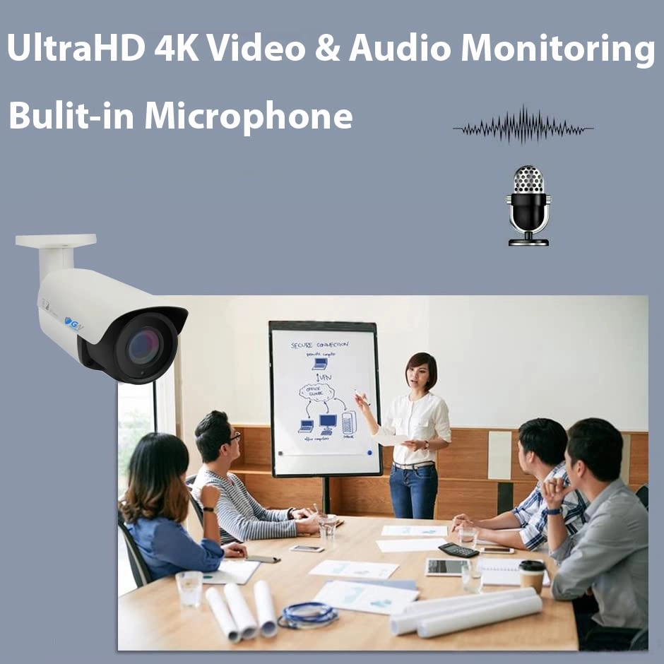 GW4108EP - 8 Channel + GW8038IP - 8MP 4 + GWCAT60 + GWCAT100