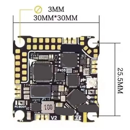 Flight Controller - 5in1 1-2S 12A ESC