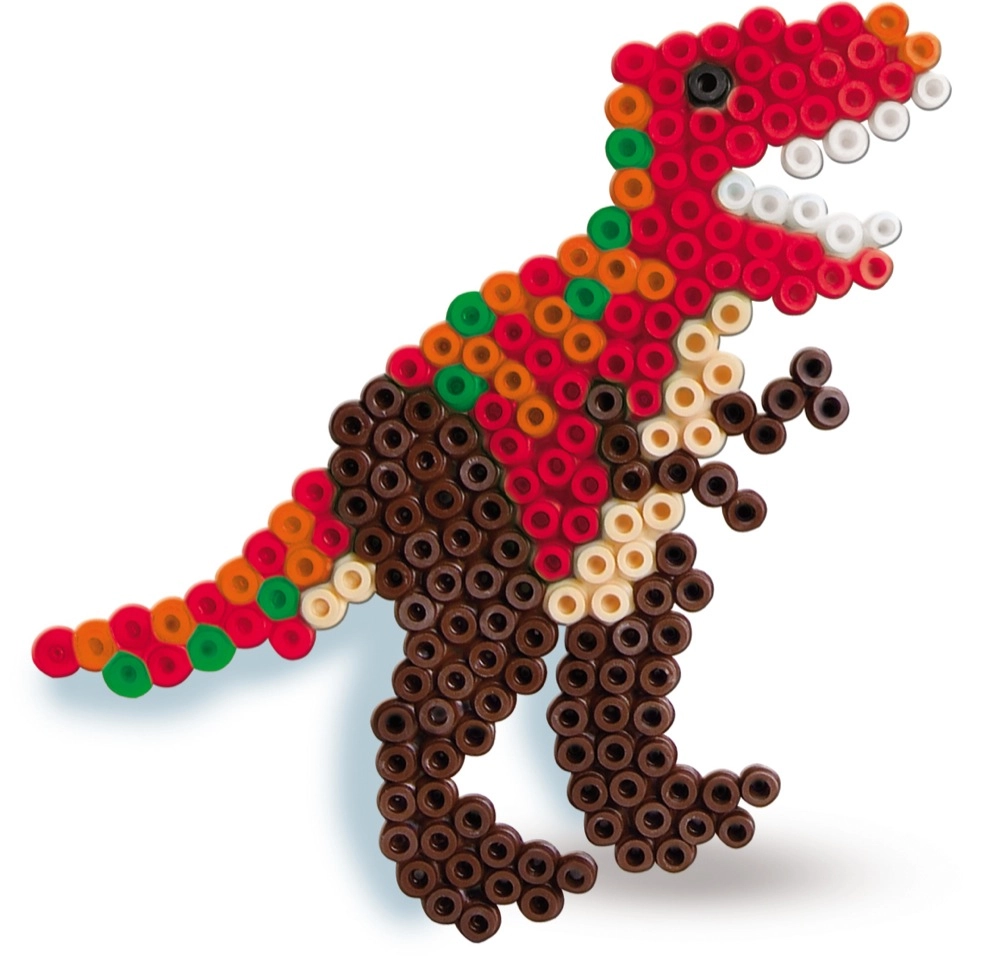 Iron-On Beads - Dinosaurs 1500 pcs