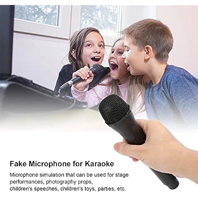 PLASTIC FAKE MICROPHONE
