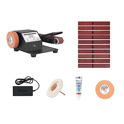 Mini Belt Sander - 7 Variable Speed 10 Sanding Belts
