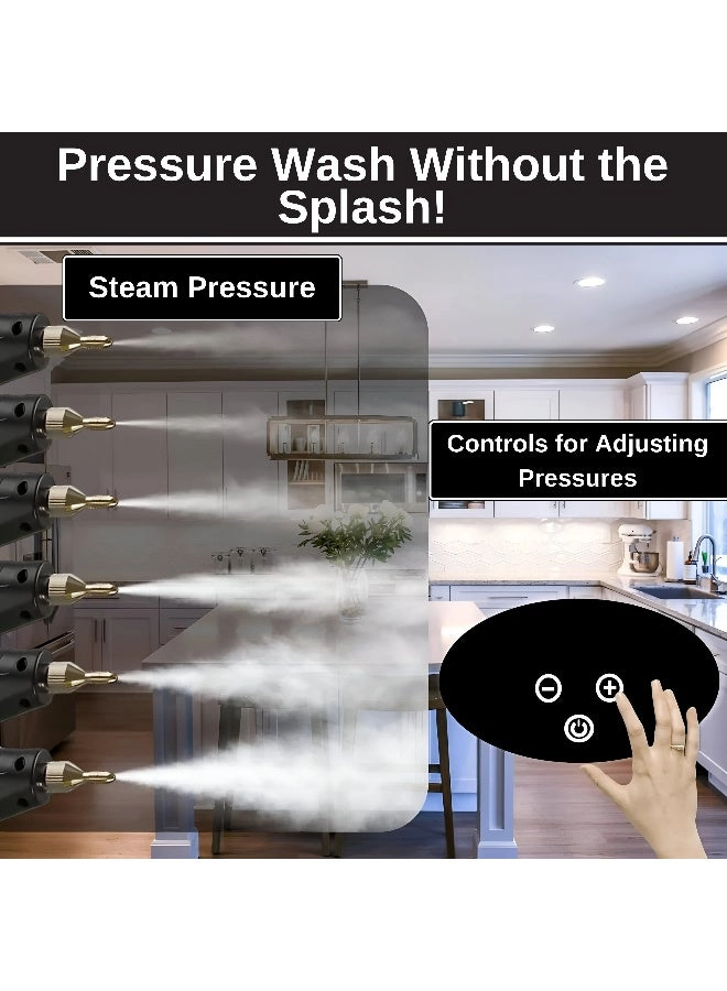 High-Pressure Handheld Steam Cleaner - 1 L