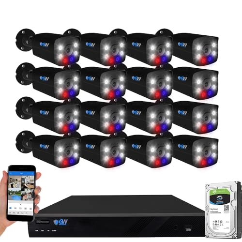 GW42-4216P-2 - 16 channels + GW802302T - 8MP