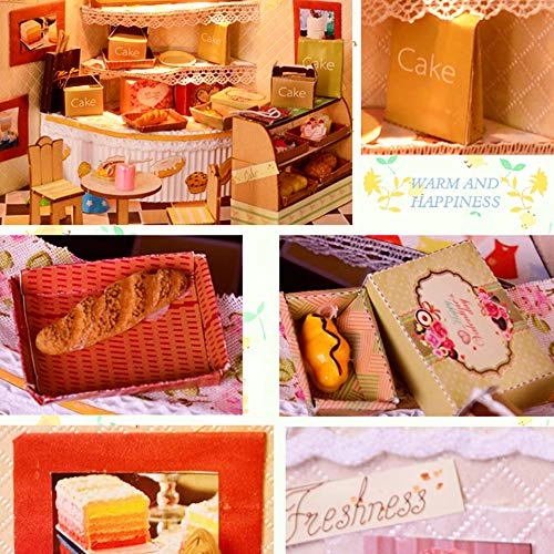 DIY Miniature Dollhouse Kit - Mini 3D Wooden Music Movement