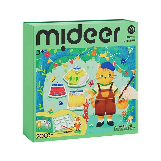 DIY Post-It Dress Up Kit - 3+ years 31 pcs