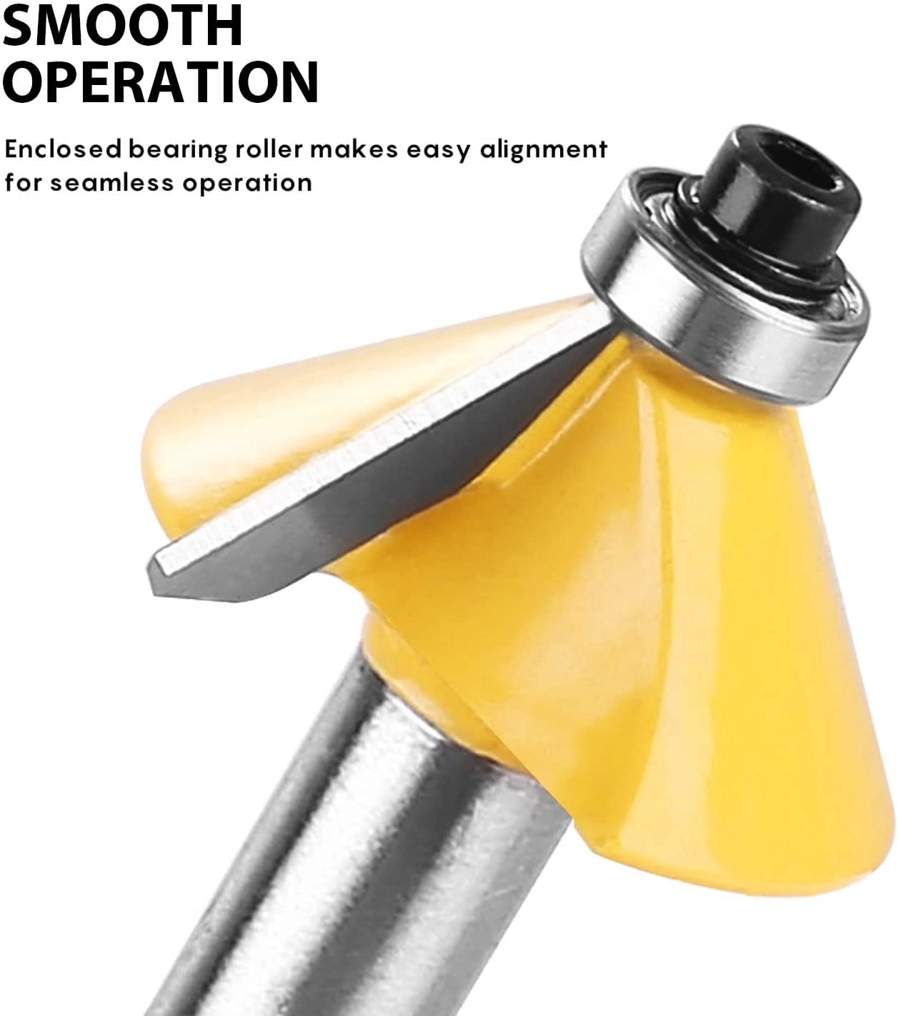 Router Bits Set - 1/2 Inch 24 Pieces