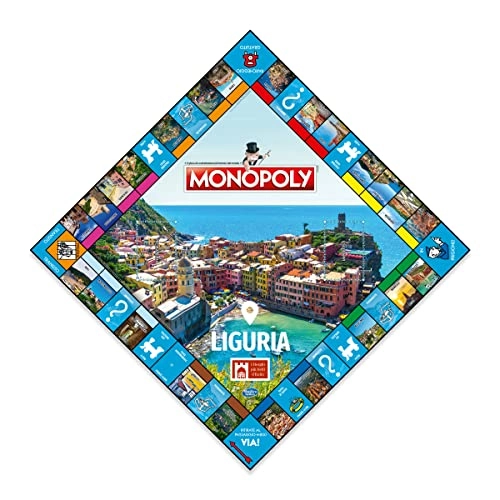 Monopoly: The Most Beautiful Villages in Italy - Liguria (Italian)