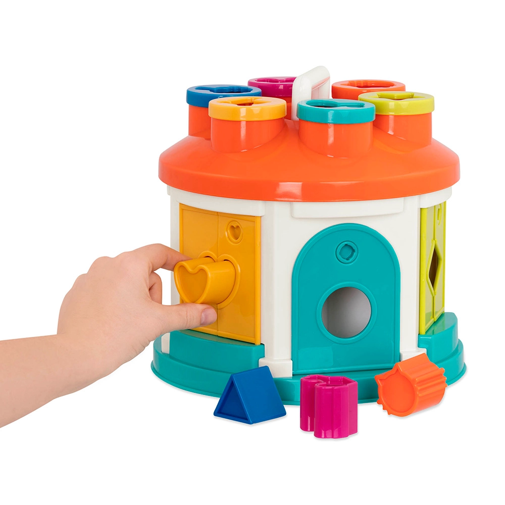 Shape Sorter House - Suitable for 2 years & above 14 pieces