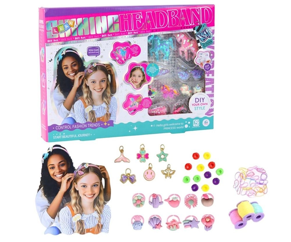 Shining Headband DIY Creative Kit - 6+ Multi Colour
