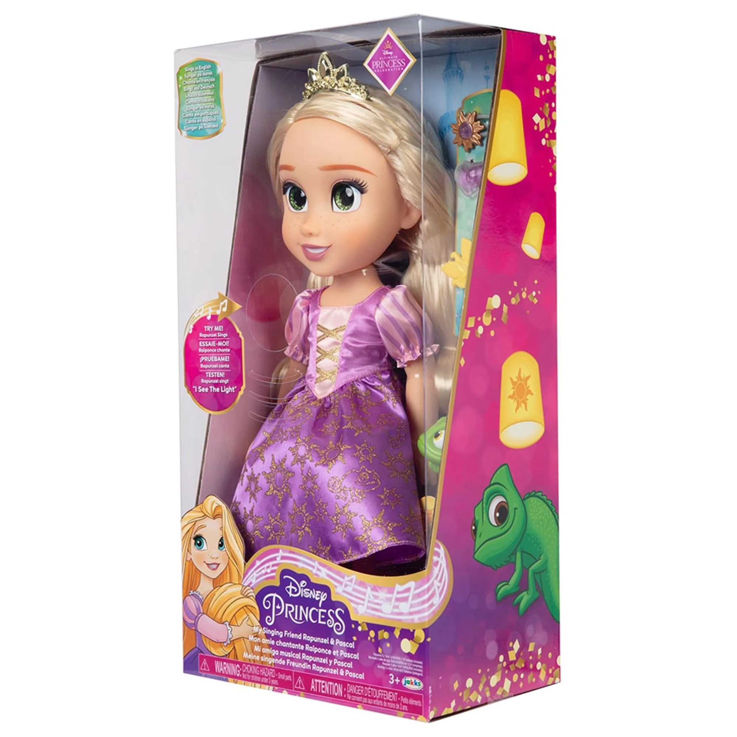 Rapunzel Princess Doll - 14-Inch Singing Friend Ages 3+