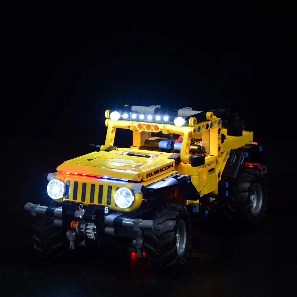 T-Club LED Light Kit for LEGO Technic Jeep Wrangler 42122