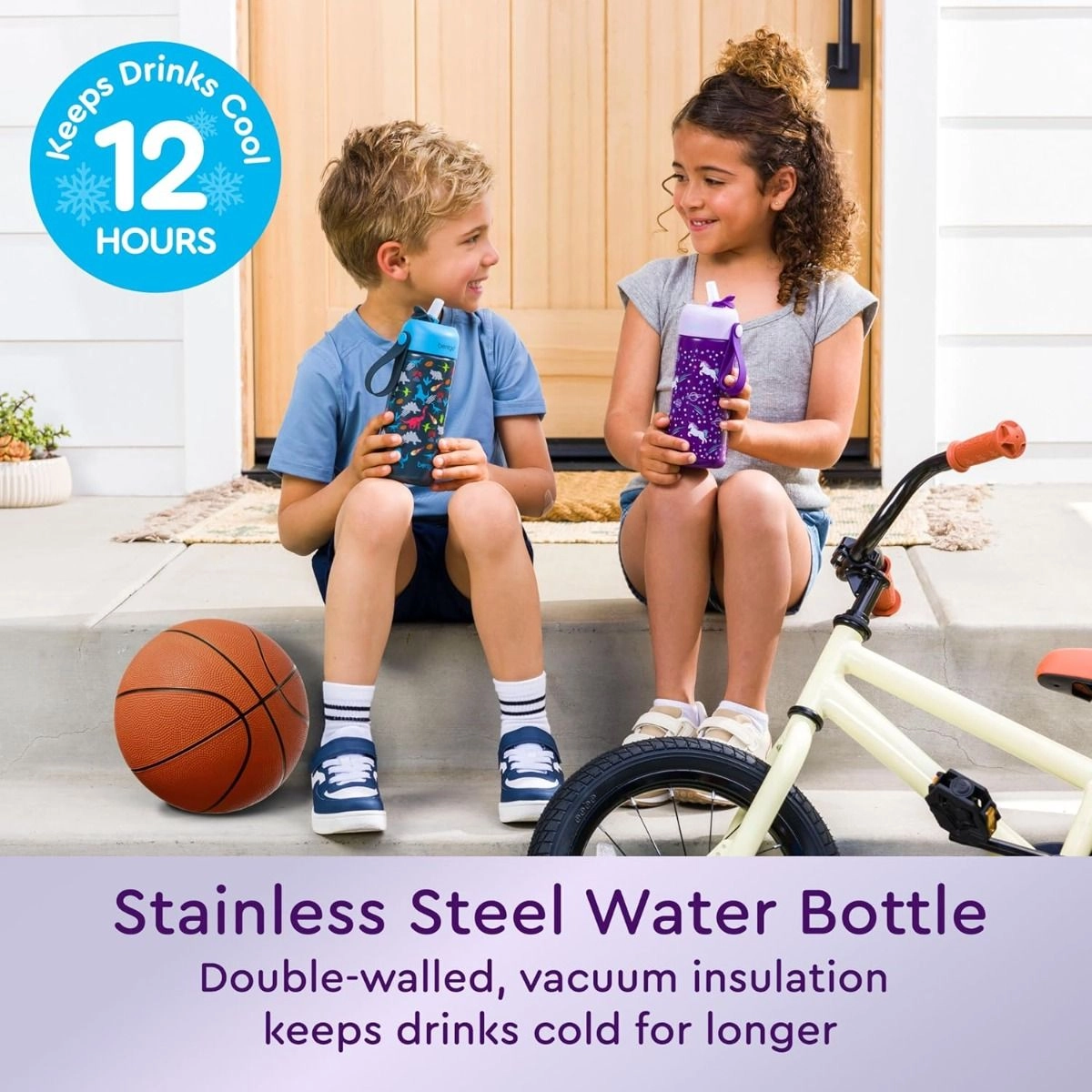 Stainless Steel Insulated Watter Bottle - 413 ml