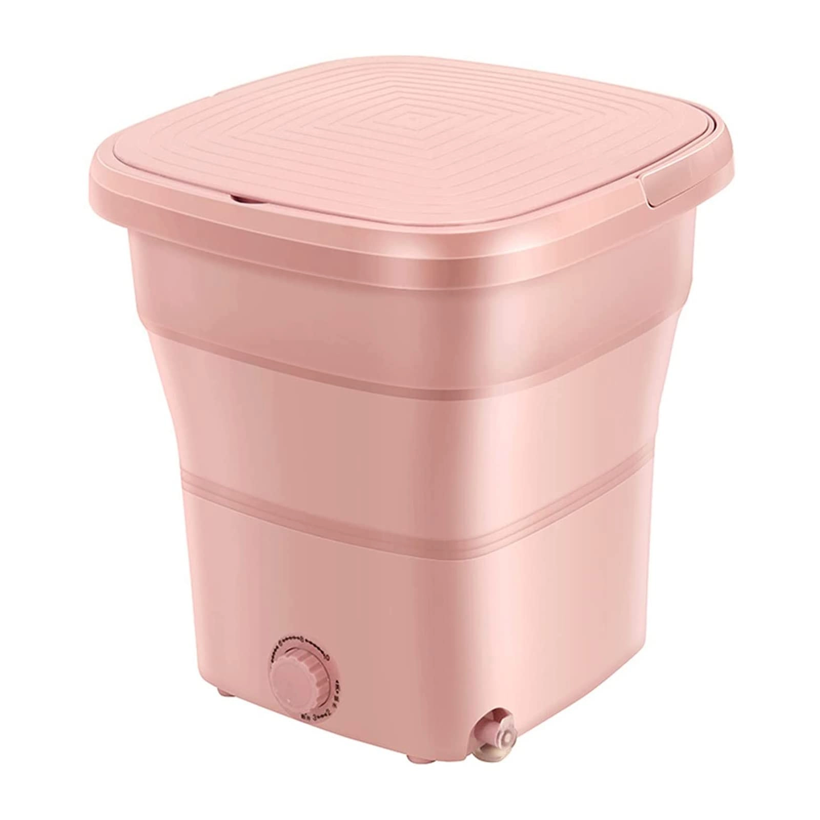 XHTONGSH غسالة قابلة للطي للطي المحمولة, غسالة صفرية اوتوماتيكية, عمل هادئ, الضوء الأزرق, ملابس داخلية غسل الملابس او عنصر صغیر, طاقة ومنطقة (Color : Green)