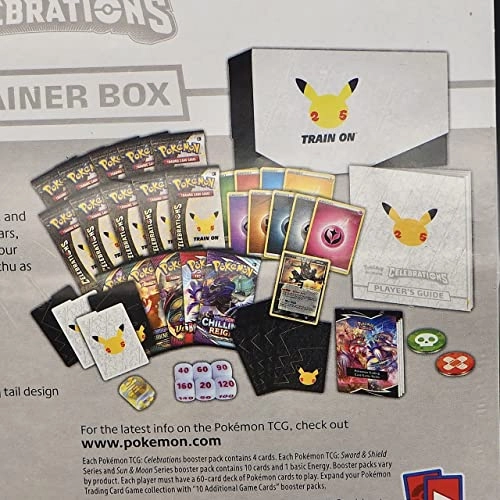Celebrations Elite Trainer Box - English 25th Anniversary
