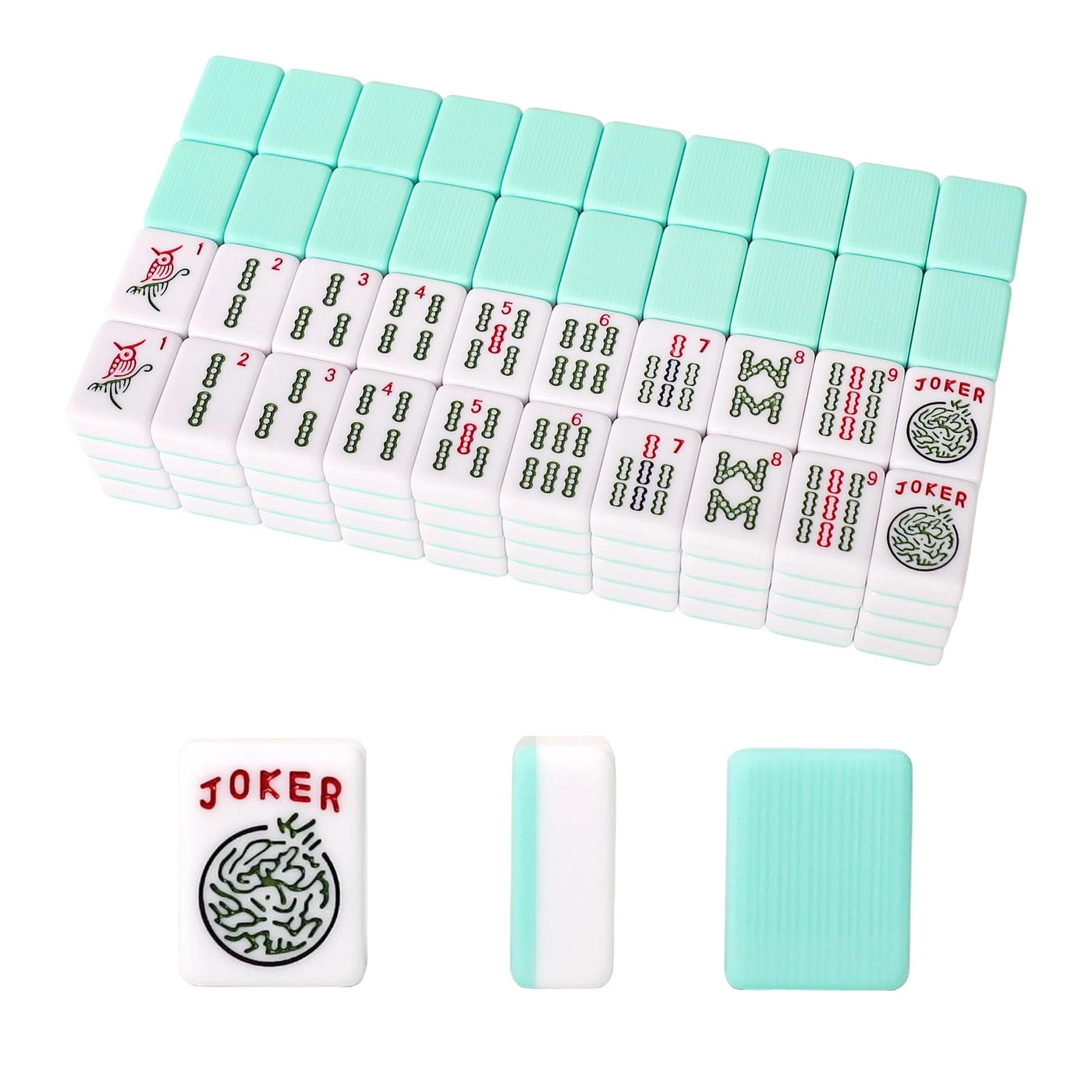 American Mahjong Tiles - 166 Acrylic Tiles