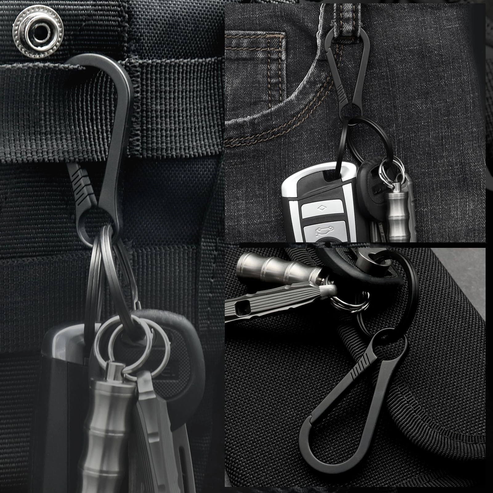 Carabiner Keychain - Space