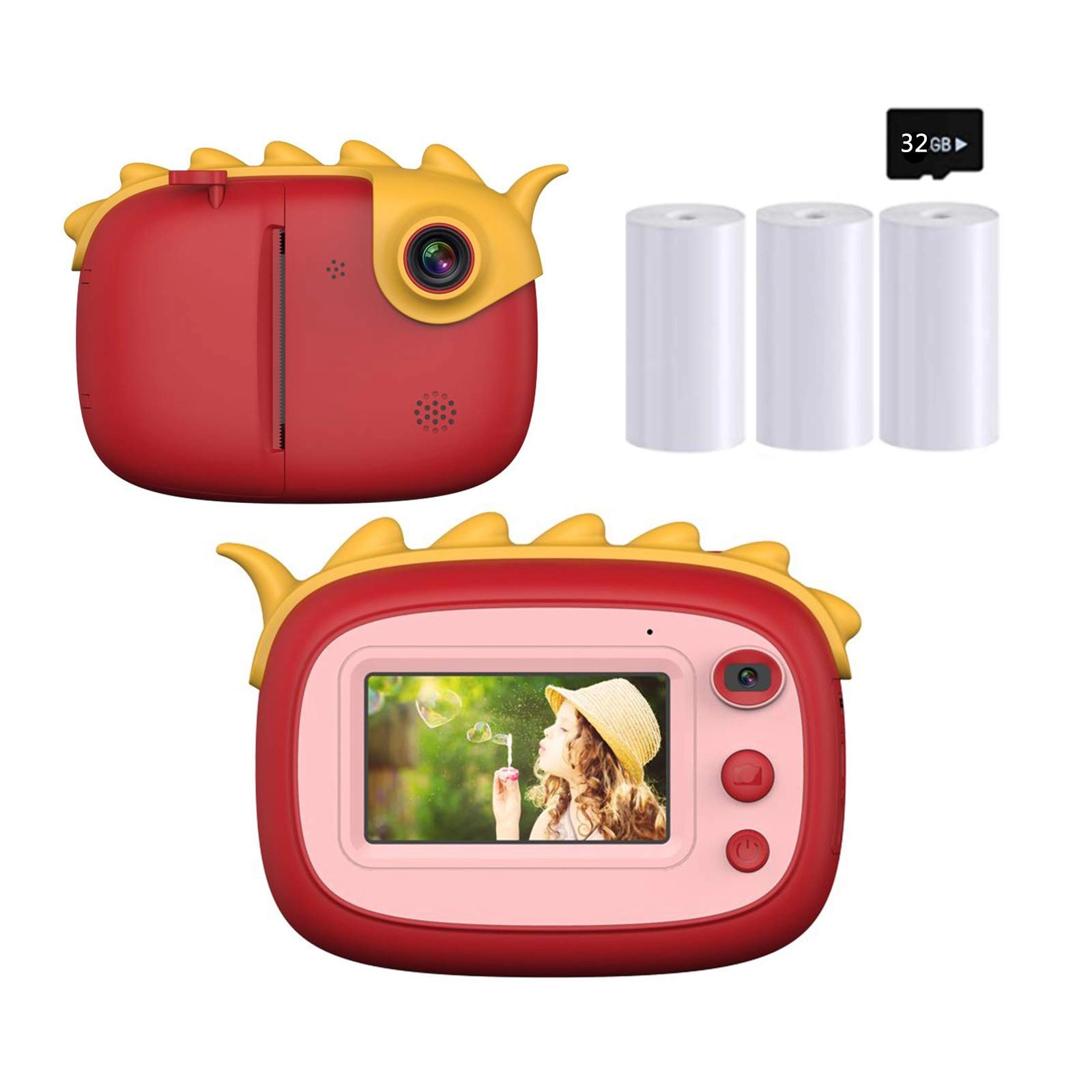 SXPC Instant Print Camera - 1080P 3-inch