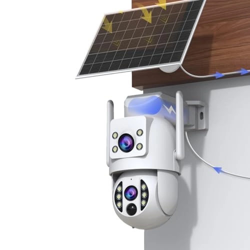 Outdoor Solar Surveillance Camera 2K