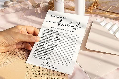 Who Knows The Bride Best - 50 piece(s)