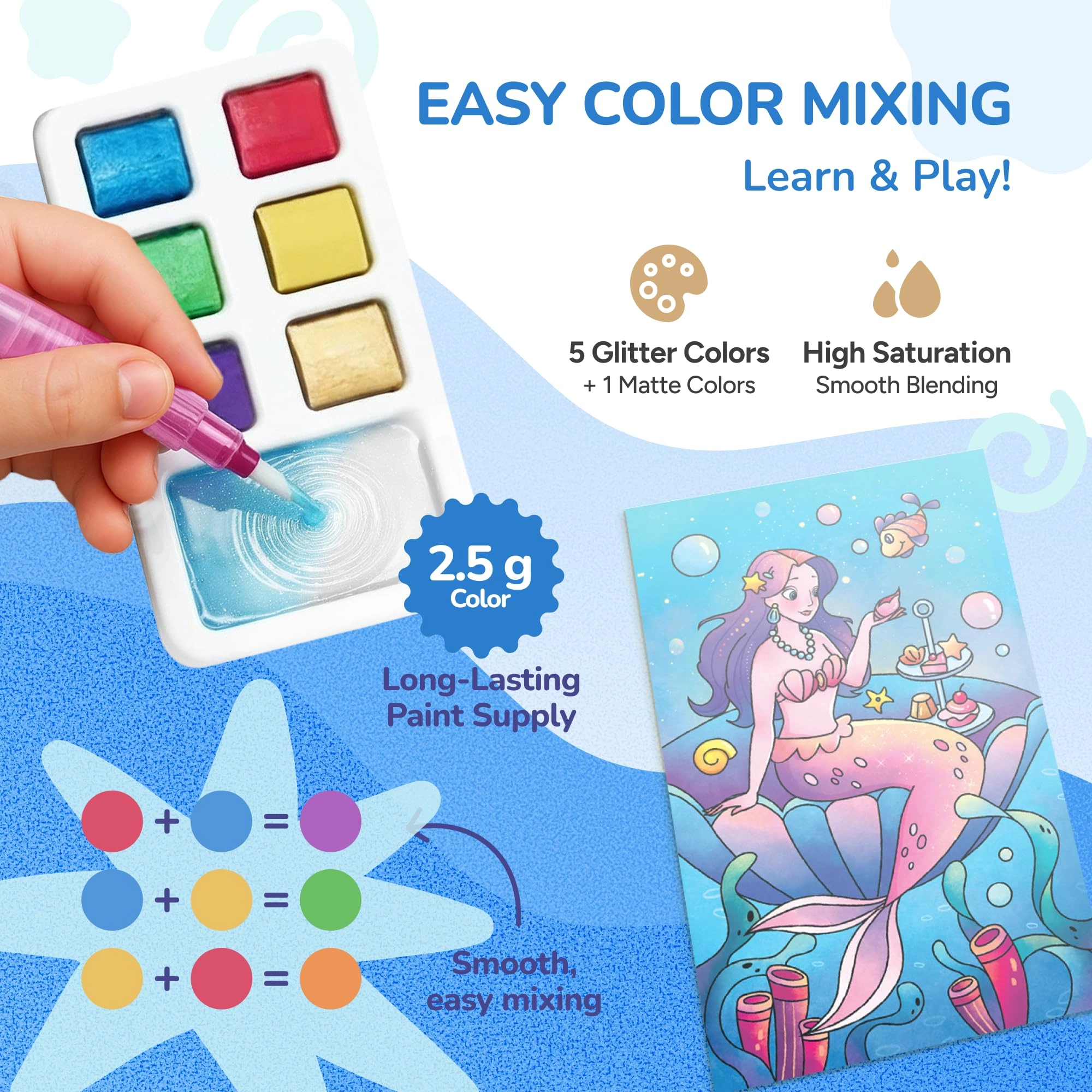 Pocket Paint - 1 Count Brush Paint Paper