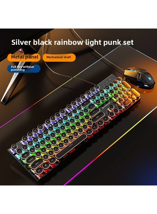 Mechanical Feel - Wired + E-sports Mouse