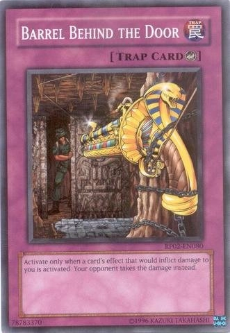 Konami Barrel Behind The Door RP02-EN080 - Unlimited Edition