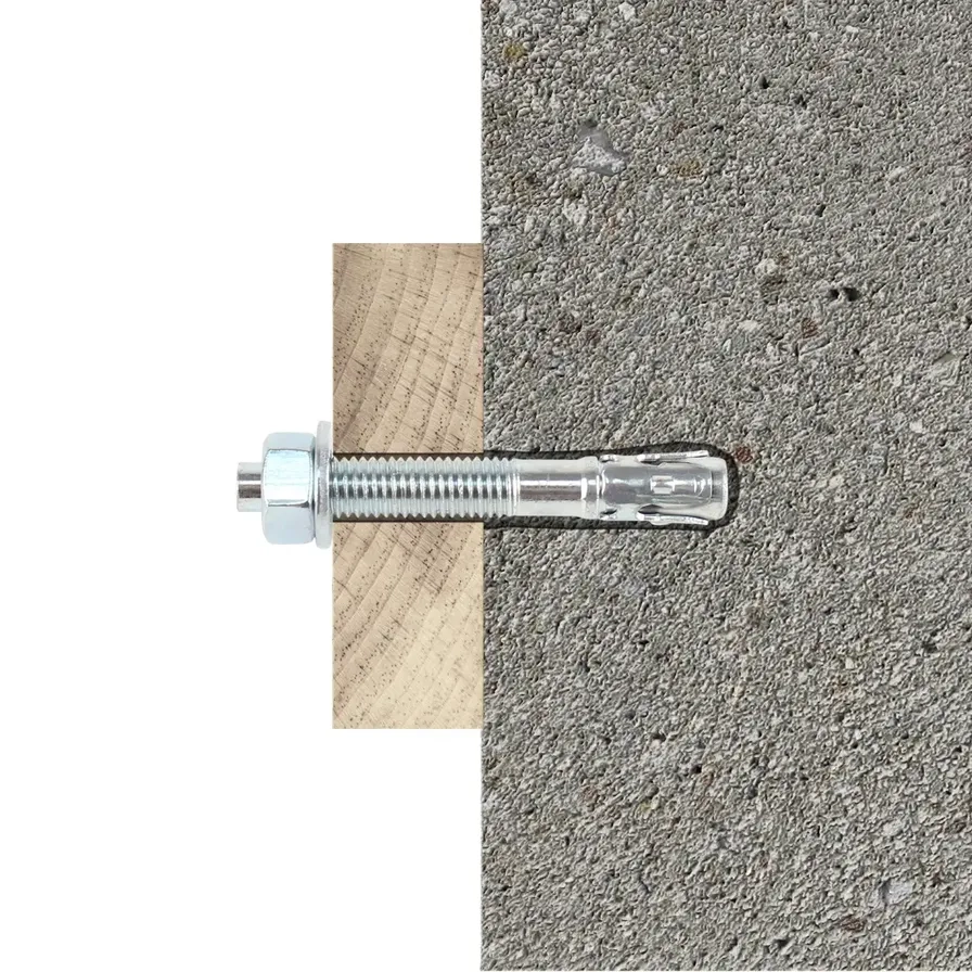 Steel Through Bolt Pack 10mm 100mm