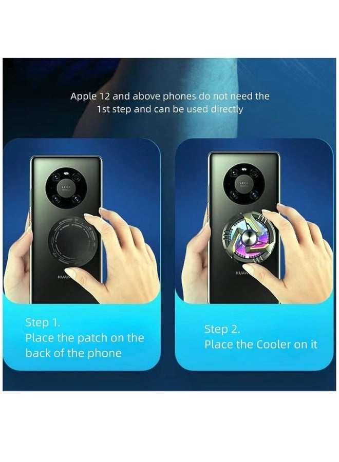 Magnetic Cell Phone Cooler - Semiconductor Cooling Type-C Powered iPhone 12 and above