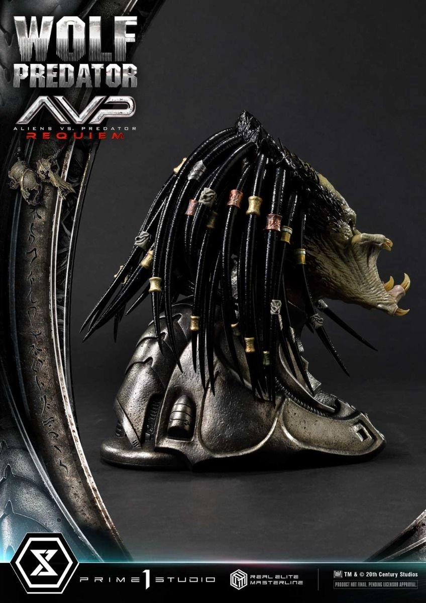 Requiem Wolf Predator - Aliens vs Predator - H:95cm