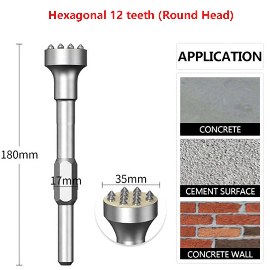 Flower Hammer - Hexagonal 16 12 Teeth